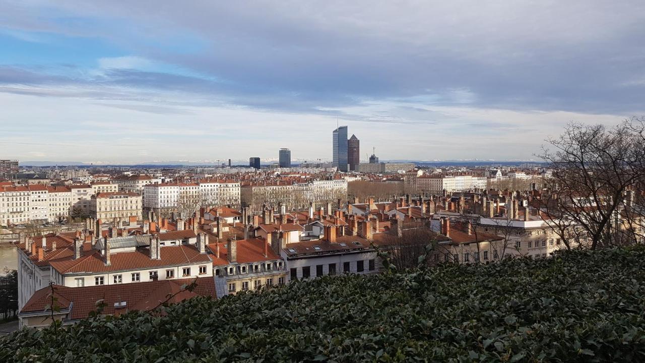 Charmant Appartement Style Canut Pentes Croix Rousse Lyon Kültér fotó